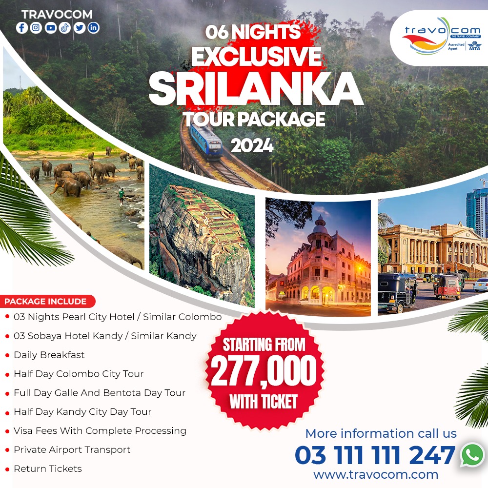exclusive Srilanka package 2024