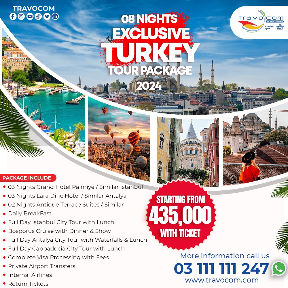 exclusive Turkey package 2024