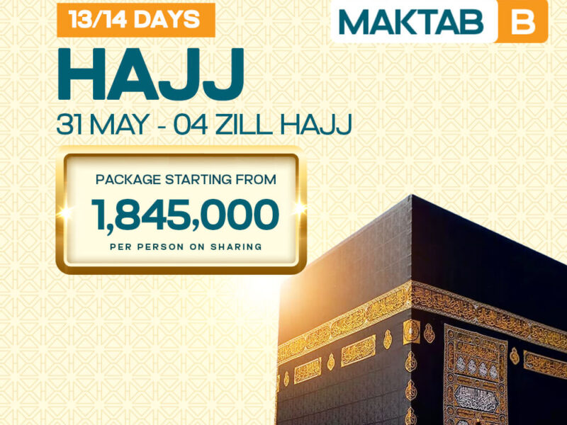 14 DAYS HAJJ PACKAGES